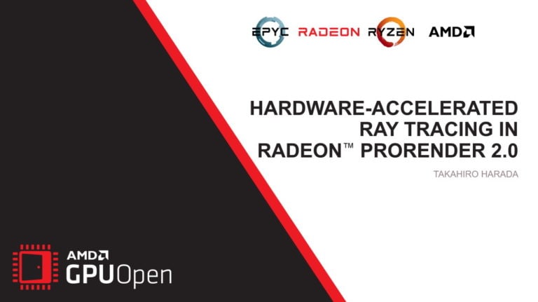 AMD RDNA™ 2 – Hardware-accelerated Ray Tracing in Radeon™ ProRender 2.0 – YouTube...